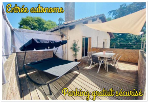 Beau T3 en duplex terrasse et parking bien placé